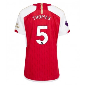Arsenal Thomas Partey #5 Dámské Domácí Dres 2023-24 Krátký Rukáv